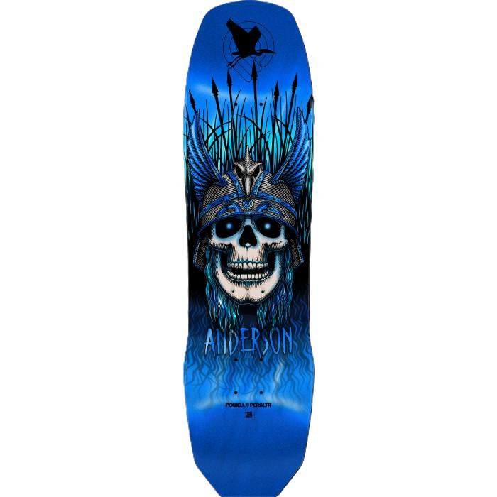 Powell Peralta Andy Anderson Heron Blue Foil 8.45" Deck