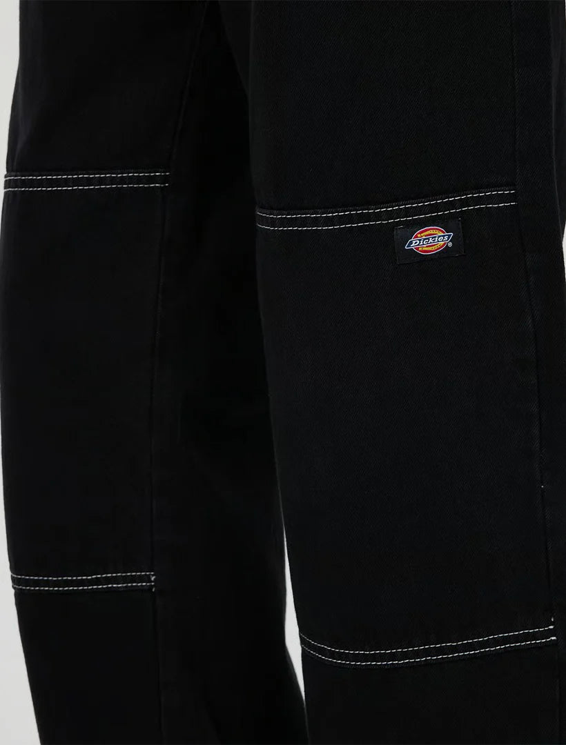 Dickies Denim DK011801 Double Knee Pant - Black Denim