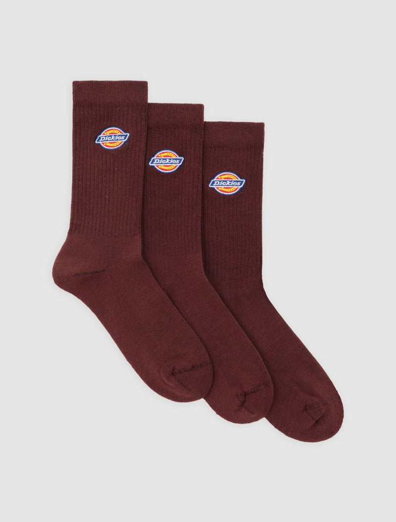Dickies Valley Grove 3 Pack Crew Socks