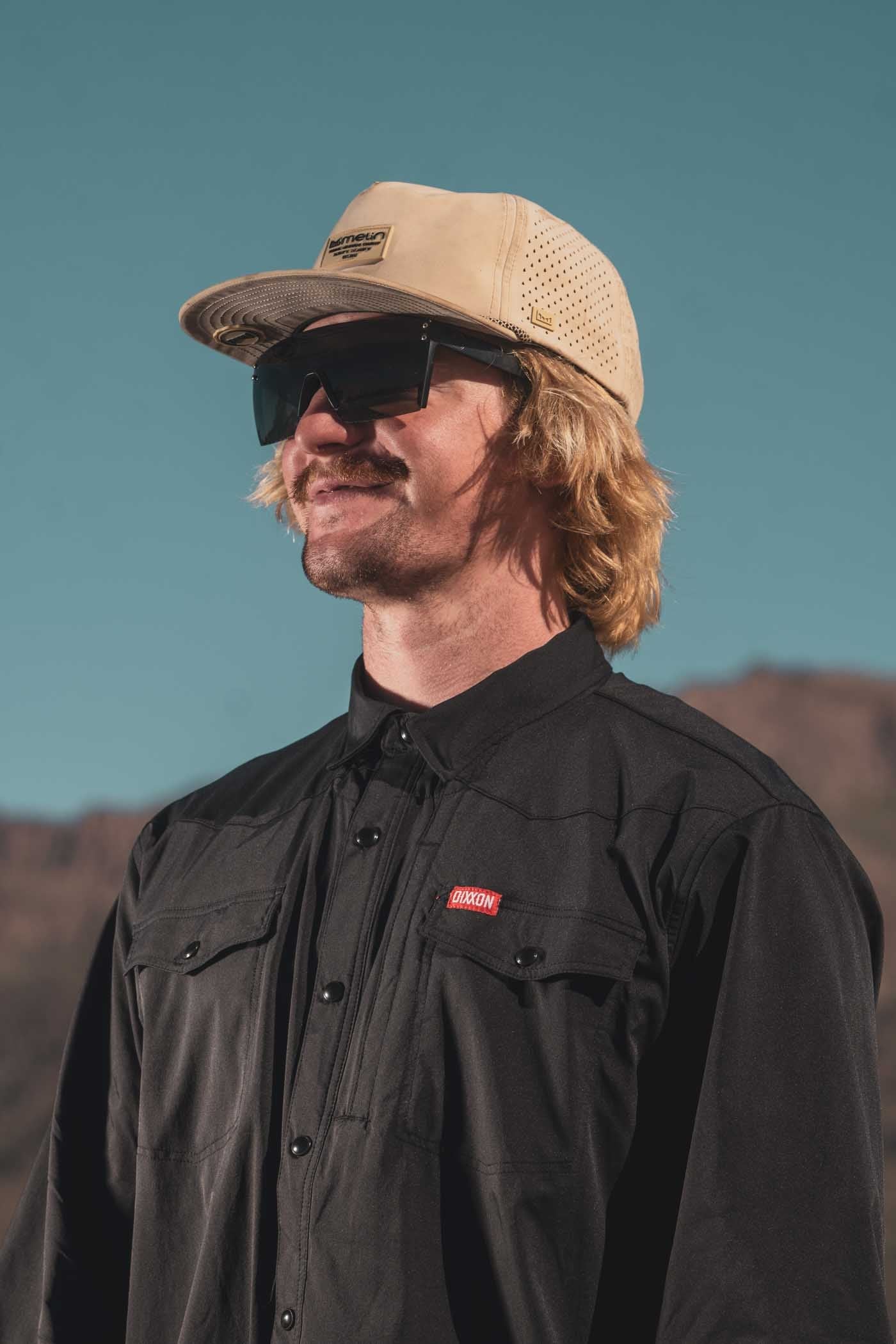 Dixxon Outdoorsman Performance Long Sleeve Shirt - Black