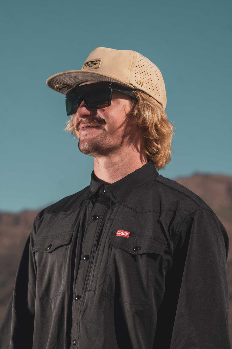 Dixxon Outdoorsman Performance Long Sleeve Shirt - Black