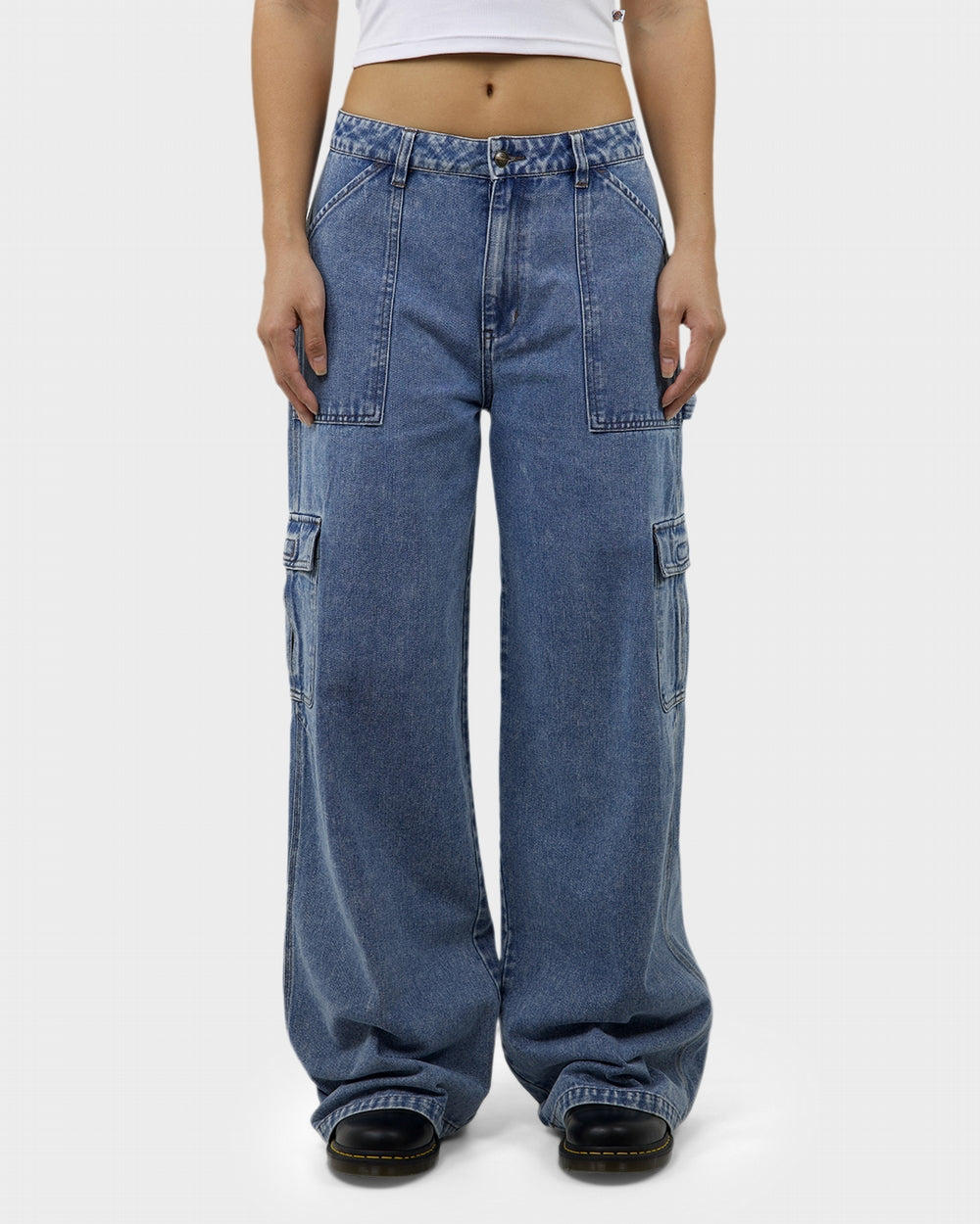 Dickies Voss Utility Aged Demim Women's Pant