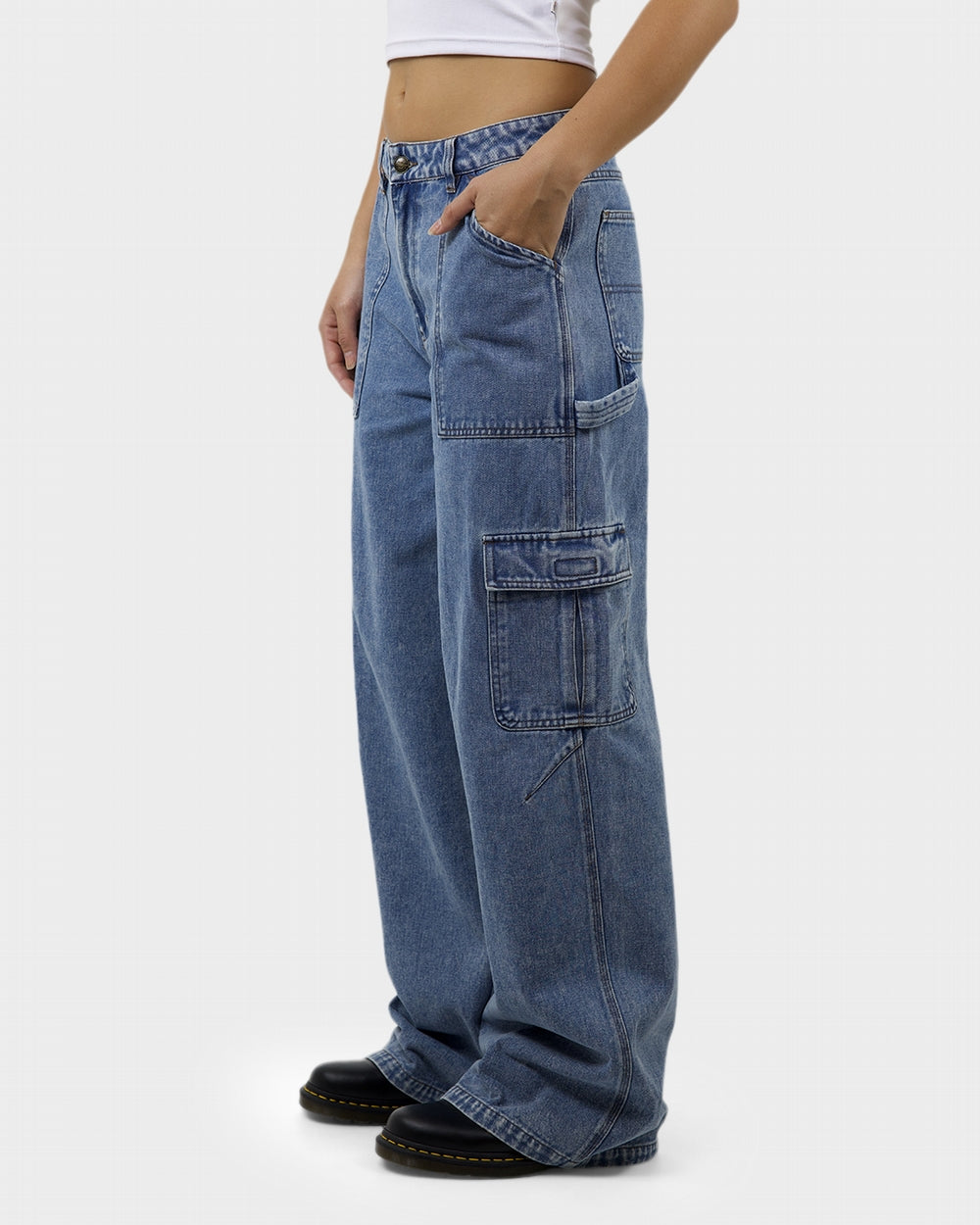 Dickies Voss Utility Aged Demim Women's Pant