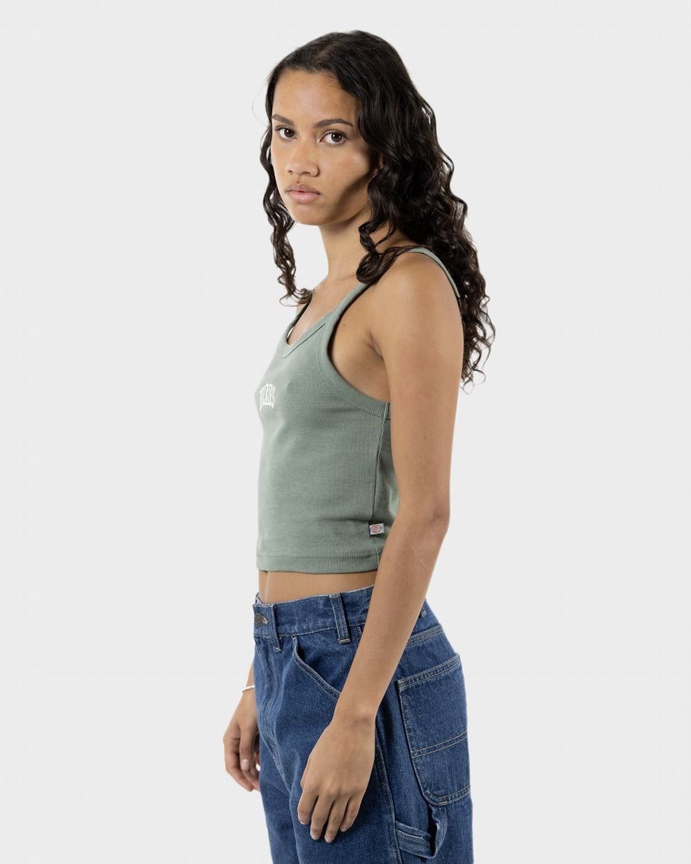 Dickies Longview Mini Cropped Singlet