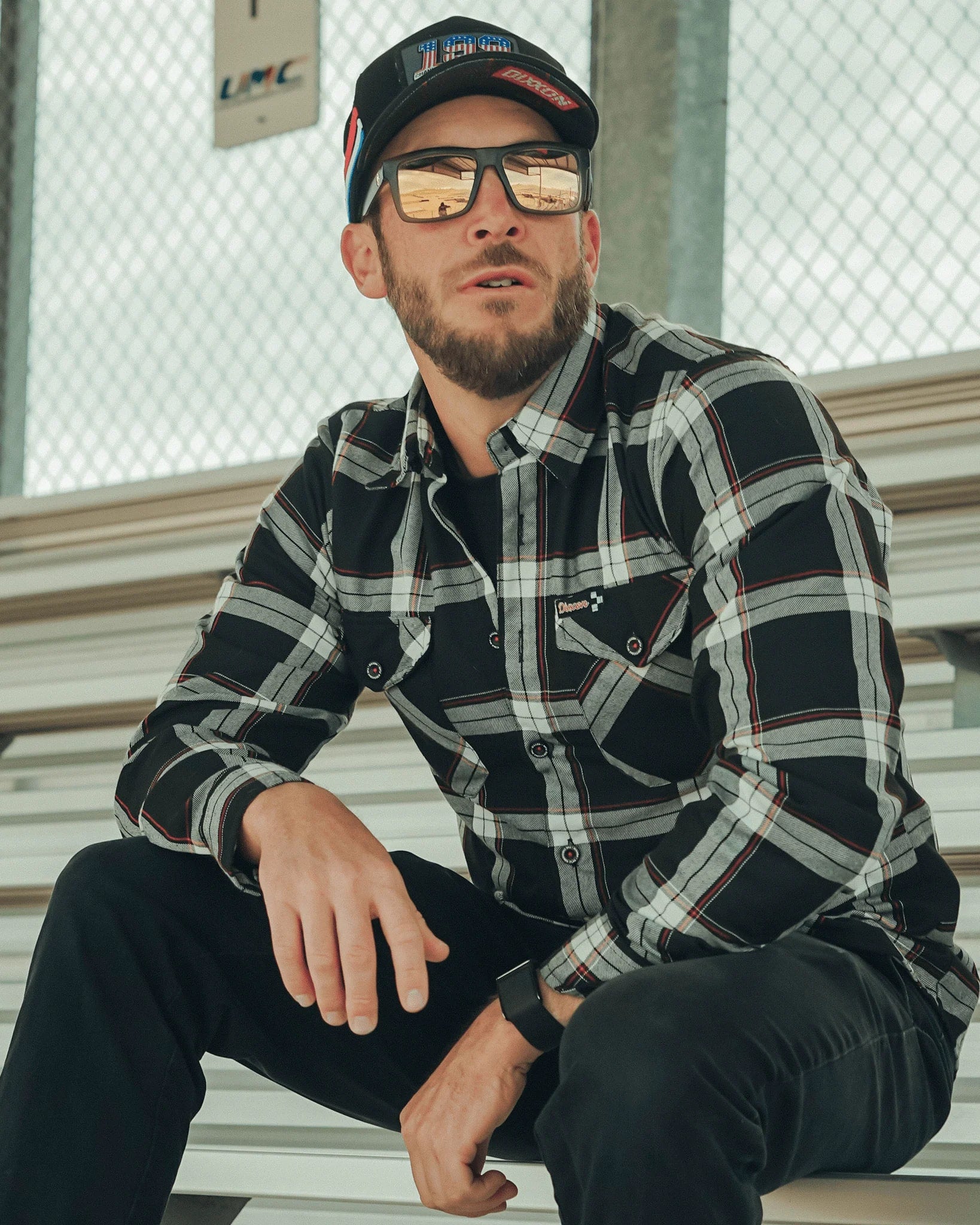 Dixxon Checkered Flag Flannel