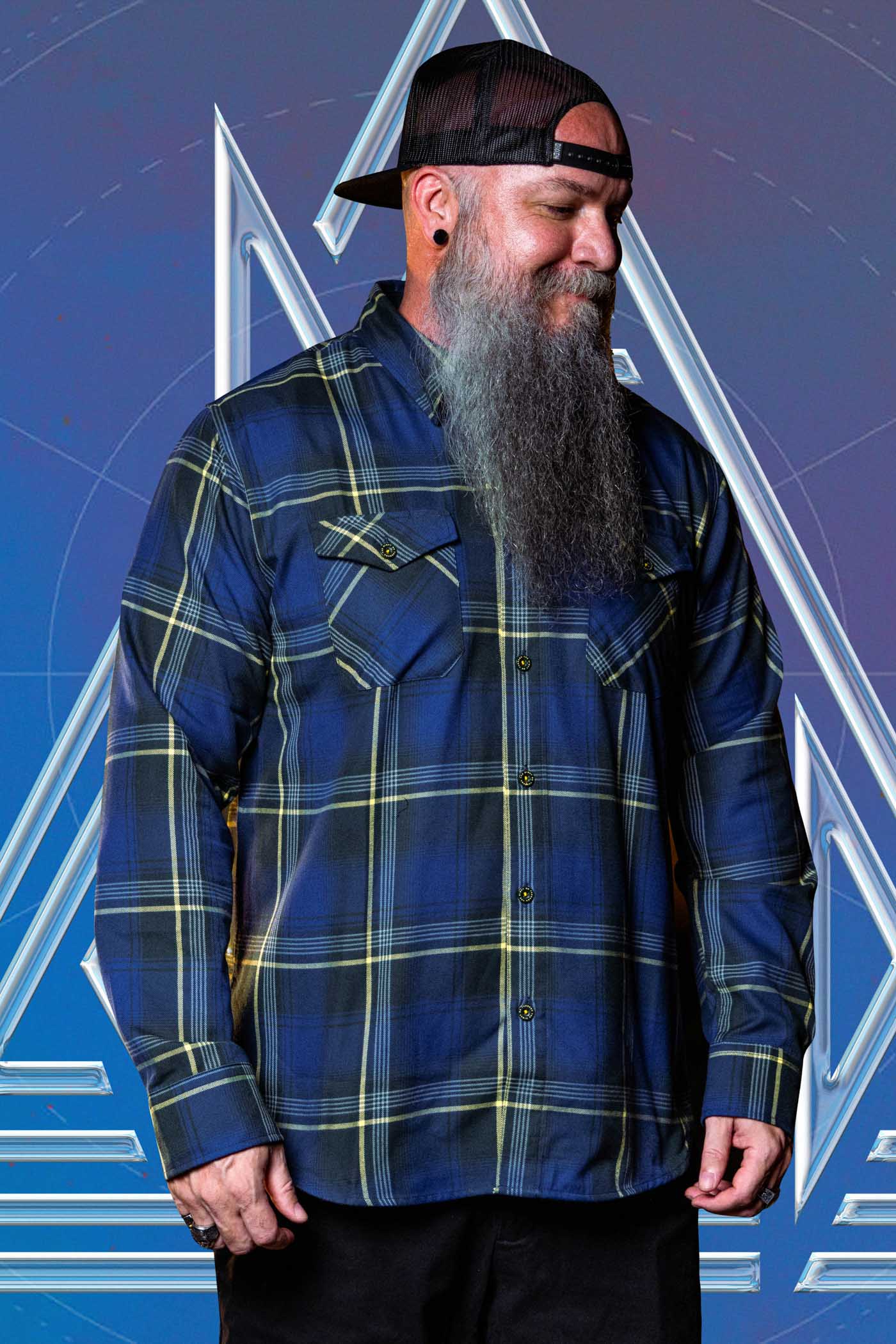 Dixxon Def Leppard - On Through The Night Flannel