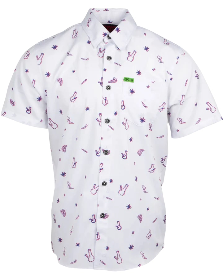Dixxon Doodles Short Sleeve Party Short