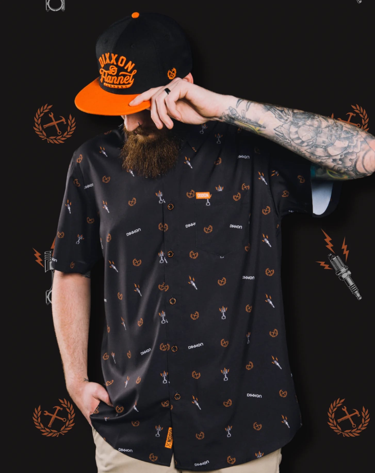 Dixxon Highway Short Sleeve Party Shirt