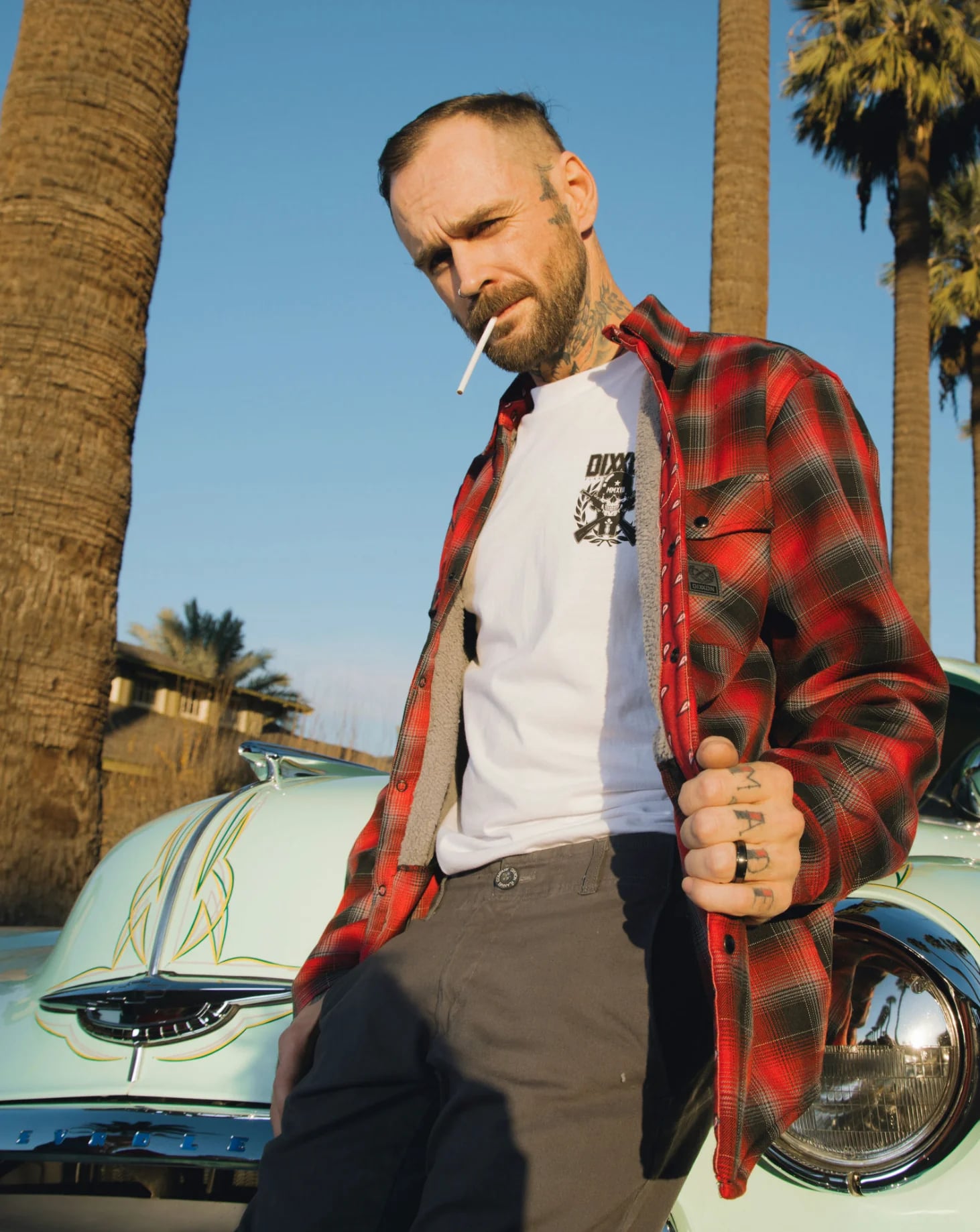 Dixxon Johnny Sherpa Lined Flannel Jacket