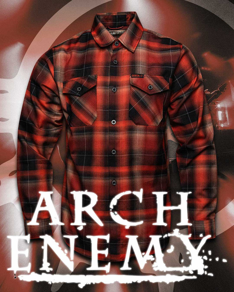 Dixxon The Arch Enemy - Blood Dynasty Flannel