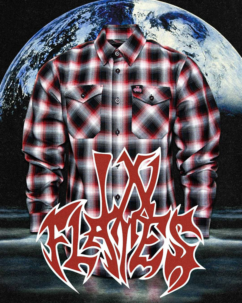 Dixxon In Flames - Lunar Strain Flannel
