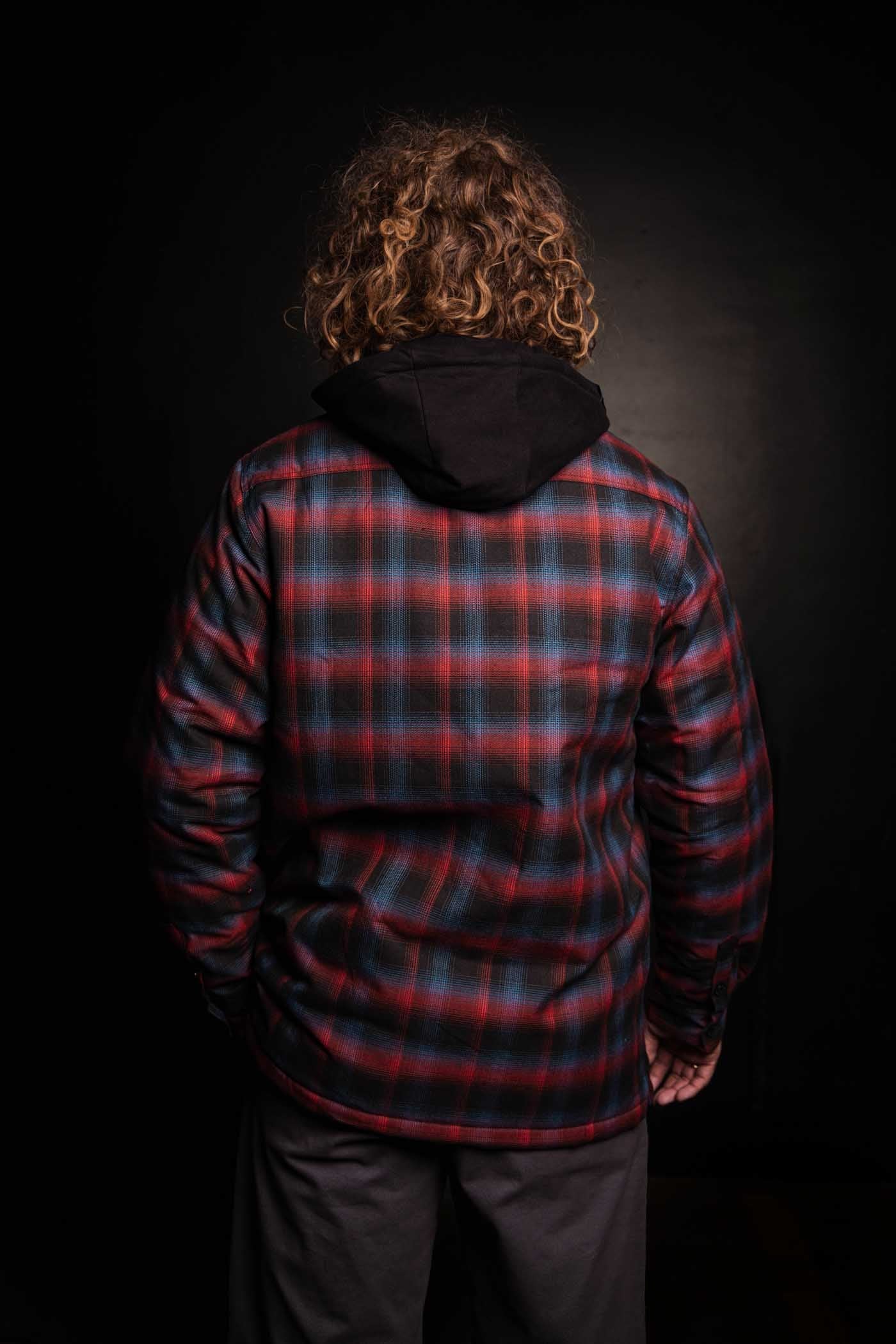 Dixxon Dimension Hooded Flannel Jacket