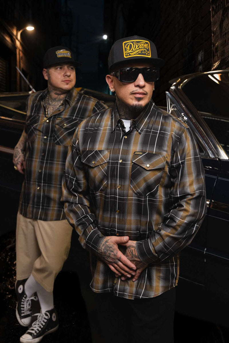 Dixxon Gypsy Gold Longsleeve Bamboo Shirt