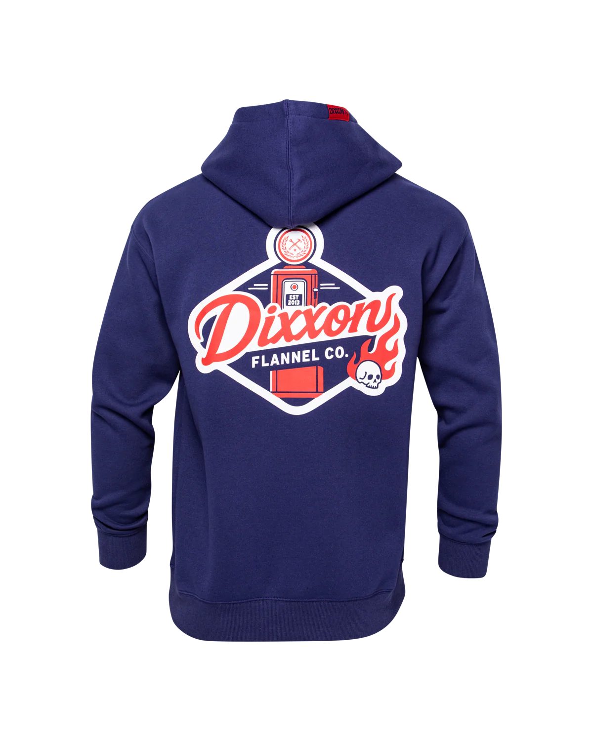 Dixxon Petrol Pullover Hood - Navy