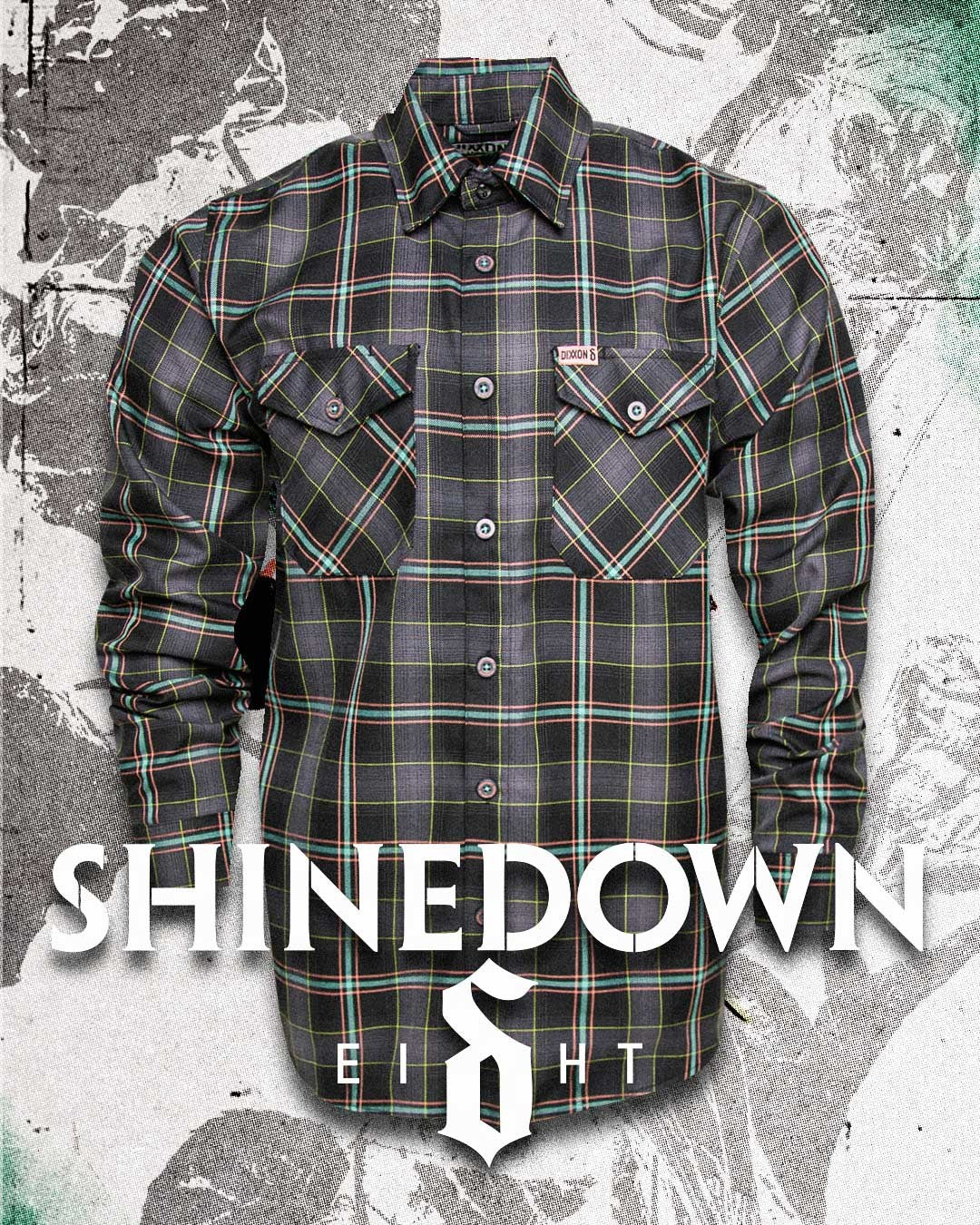 Dixxon Shinedown Ei8ht Flannel