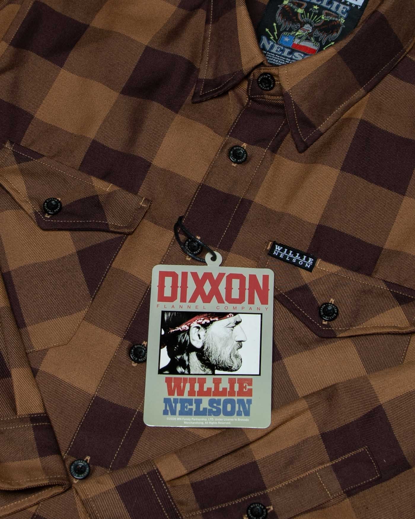 Dixxon Willie Nelson Flannel