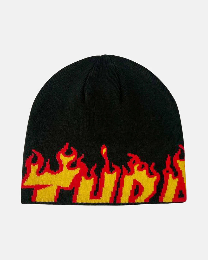 Thrasher Flame Skully Beanie