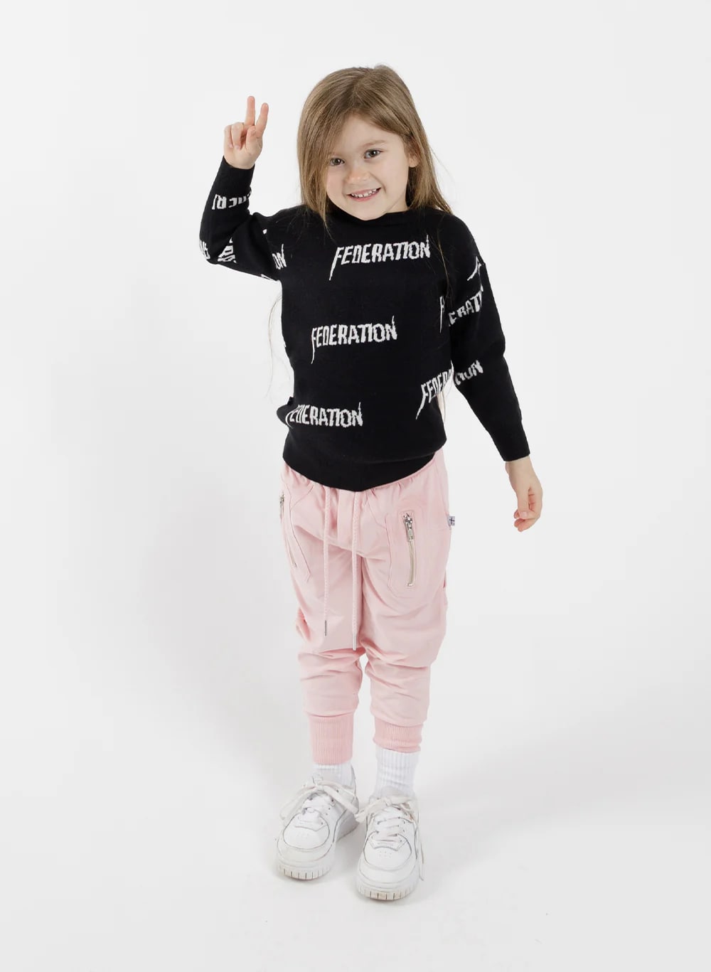 Federation Kids Repping Crew - Black
