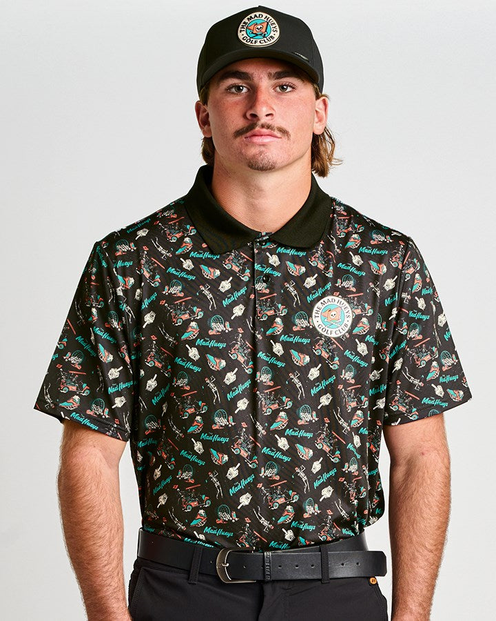 The Mad Hueys HUEYS GOLF | SS POLO