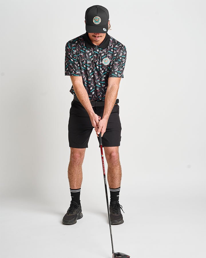 The Mad Hueys HUEYS GOLF | SS POLO