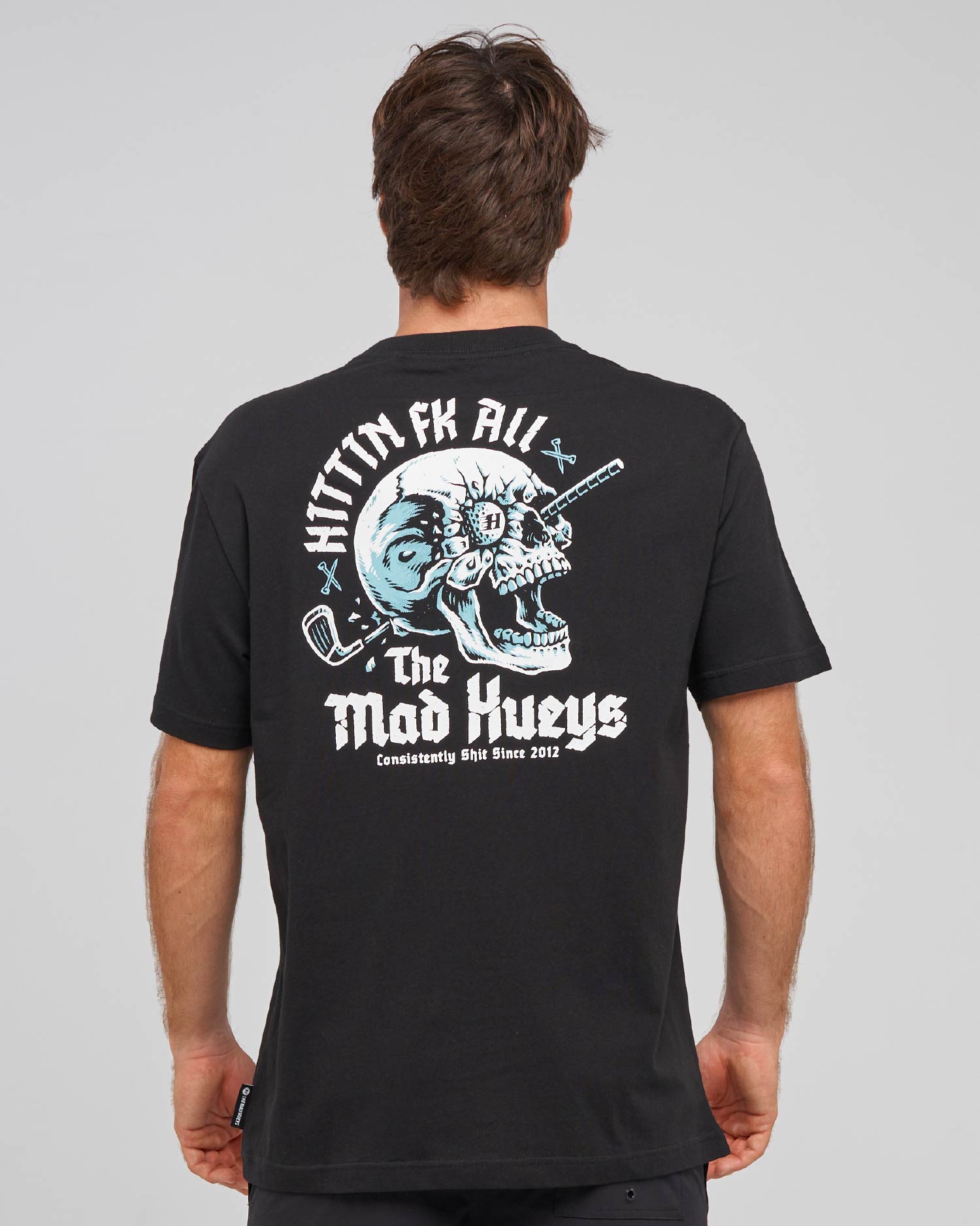THE MAD HUEYS HITTIN FK ALL | SS TEE