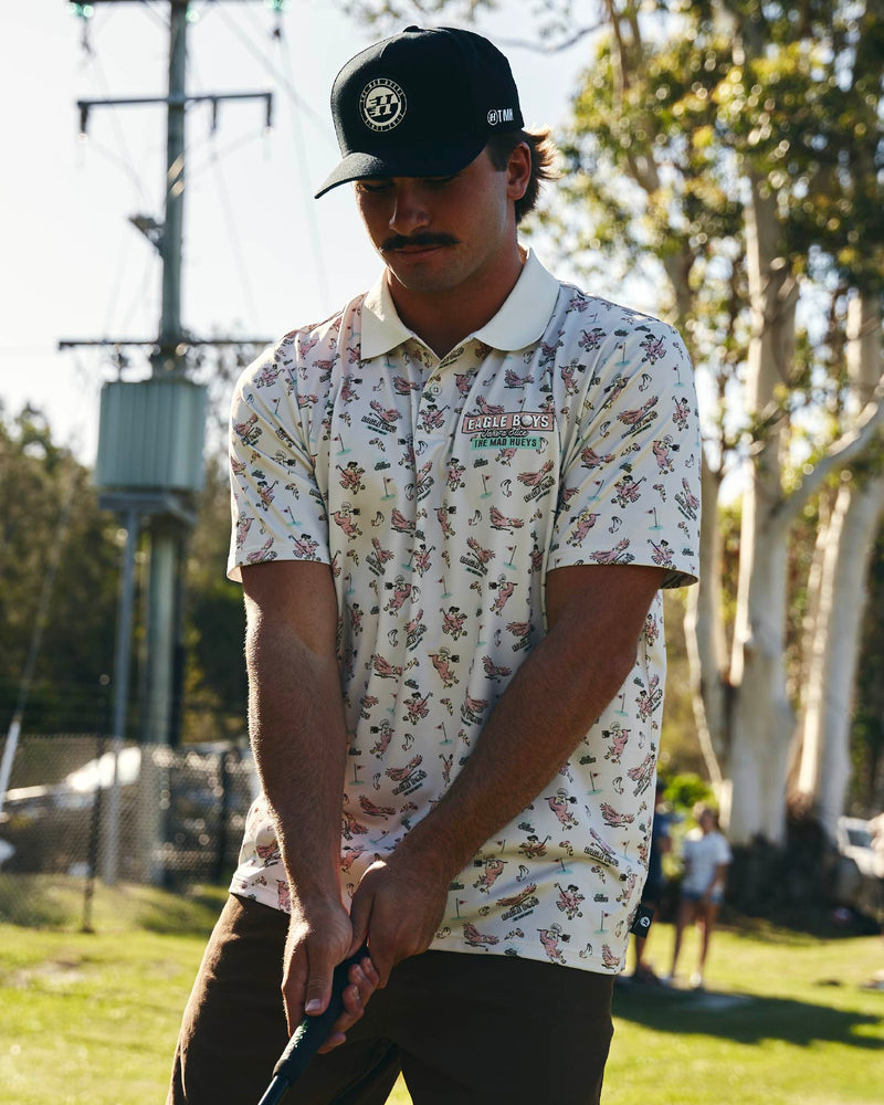 THE MAD HUEYS EAGLE BOYS | SS GOLF POLO