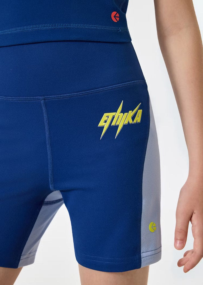 Ethika Girls Bolt Camo Biker Short