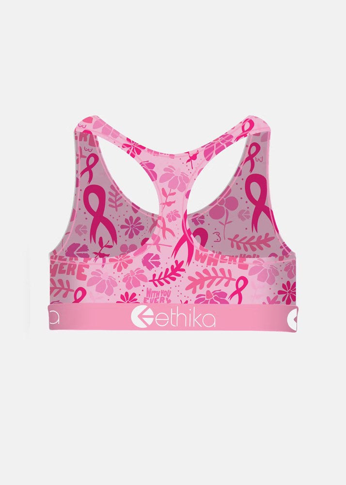 Ethika Girls Courageous Blooms Sports Bra
