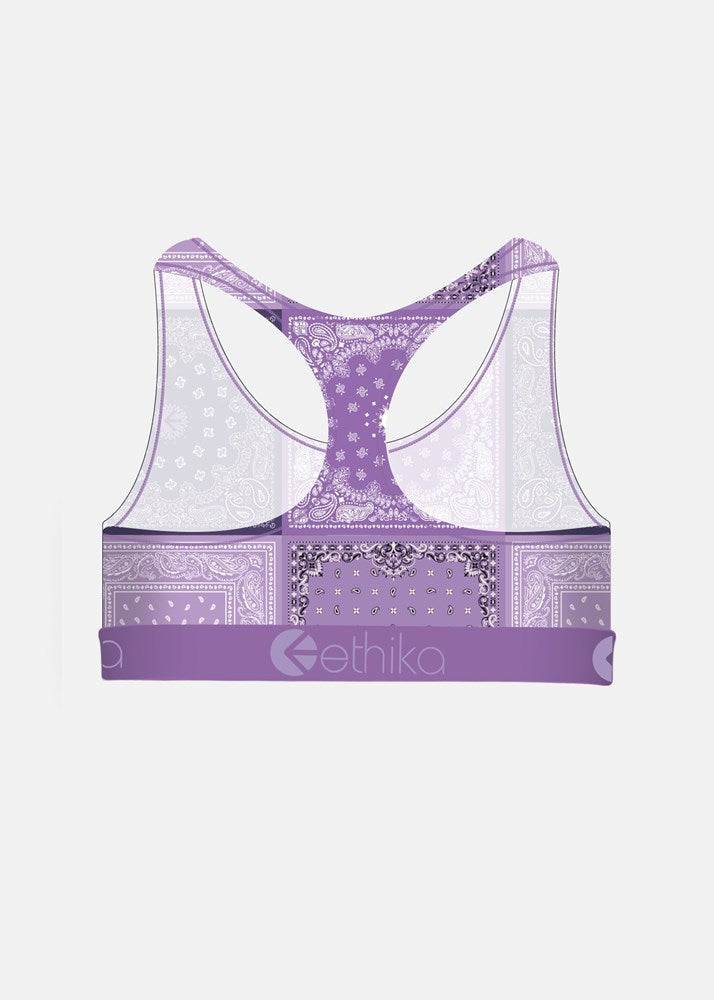 Ethika Girls Muted Motifs Sports Bra