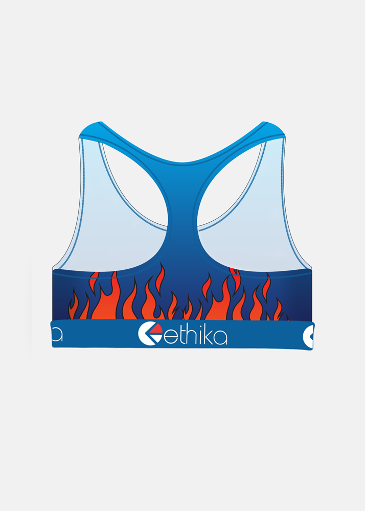 Ethika Girls Down In Flames Sports Bra