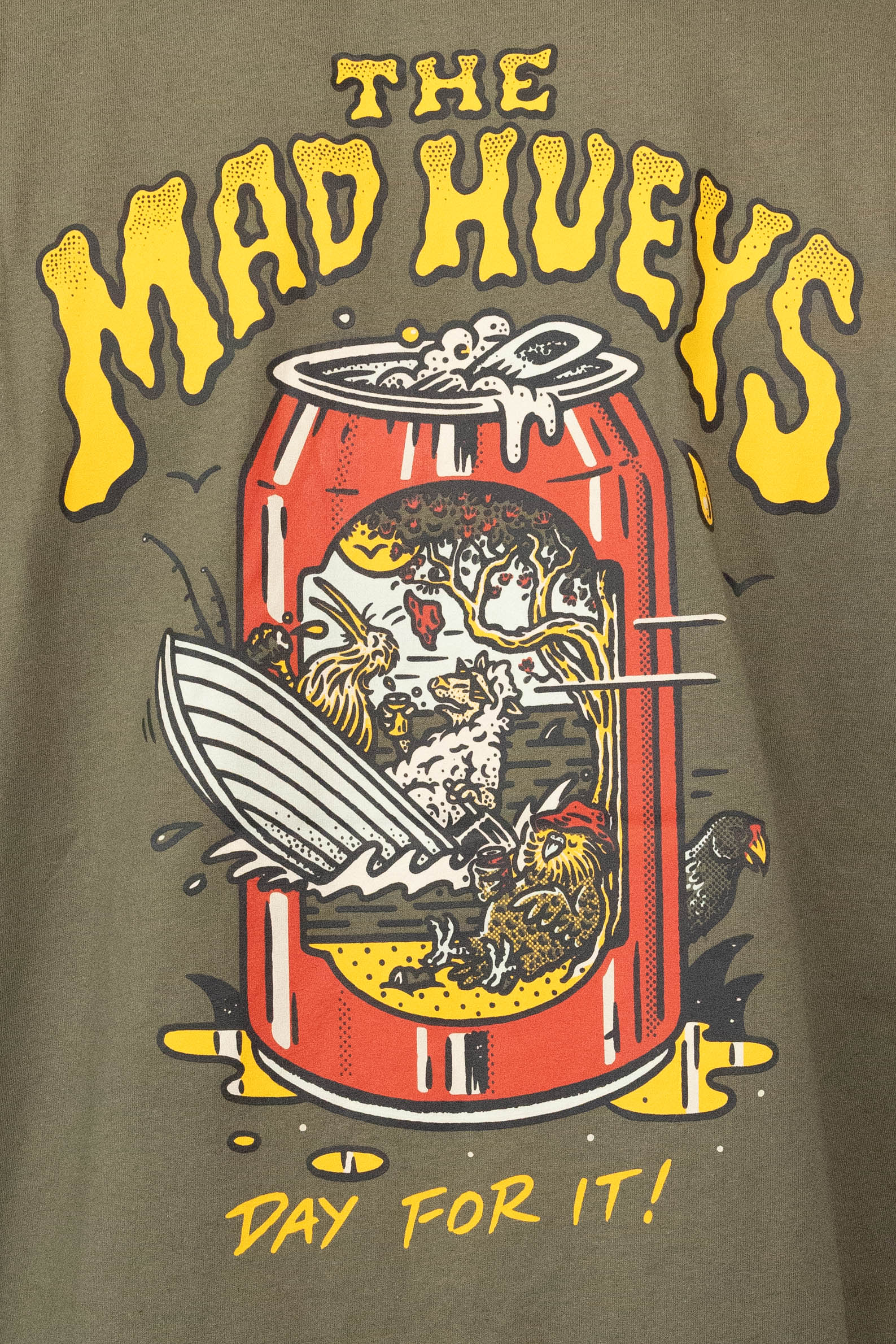 The Mad Hueys Tins and Tinnies NZ Muscle