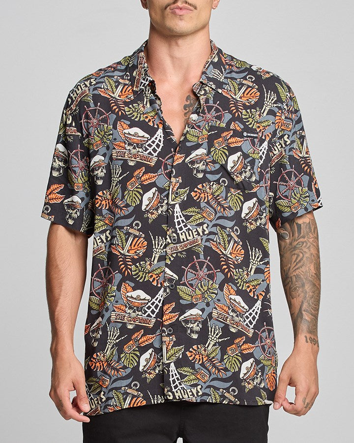The Mad Hueys THE ISLAND CAPTAIN | WOVEN SHIRT