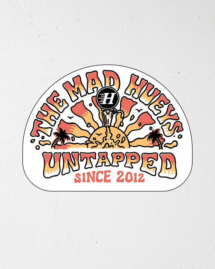 The Mad Hueys UNTAPPED | STICKER