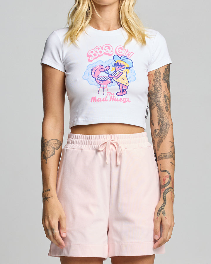 The Mad Hueys BBQ GIRL | WOMENS BABY TEE