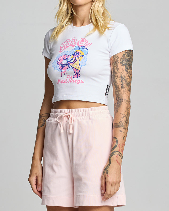 The Mad Hueys BBQ GIRL | WOMENS BABY TEE