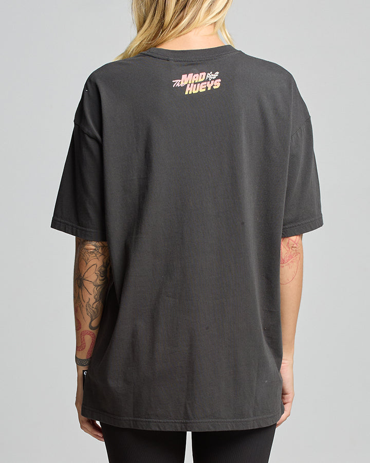 The Mad Hueys SEE YOU ON THE TRACK | WOMENS OVERSIZED SS TEE