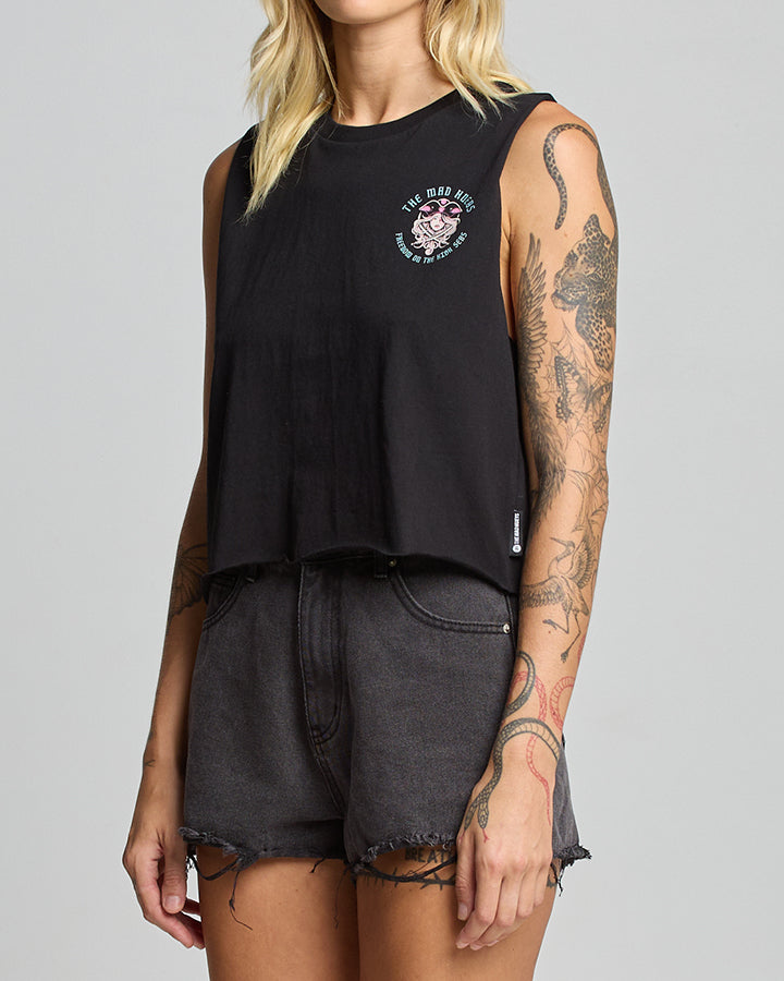 The Mad Hueys FREEDOM HIGH SEAS | WOMENS CROP MUSCLE