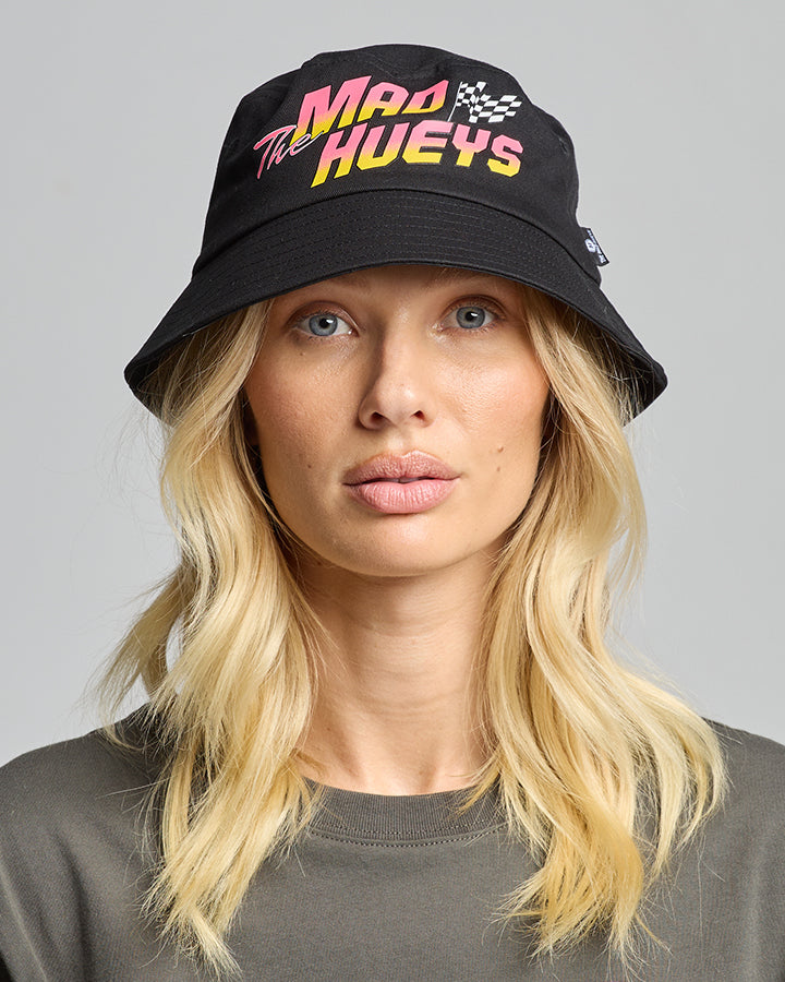 The Mad Hueys SEE YOU ON THE TRACK | WOMENS BUCKET HAT