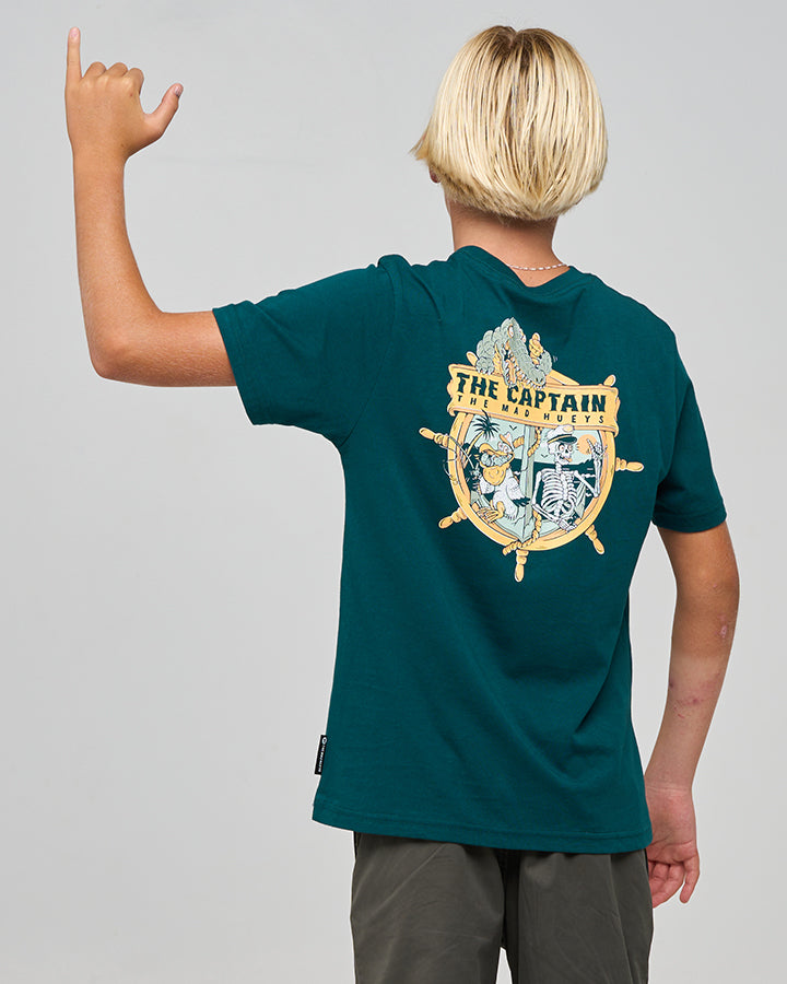 The Mad Hueys CROC CAPTAIN | YOUTH SS TEE