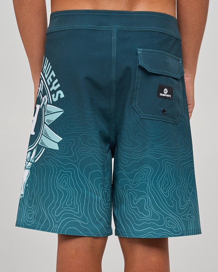 The Mad Hueys SURFING H | YOUTH 16" BOARDSHORT