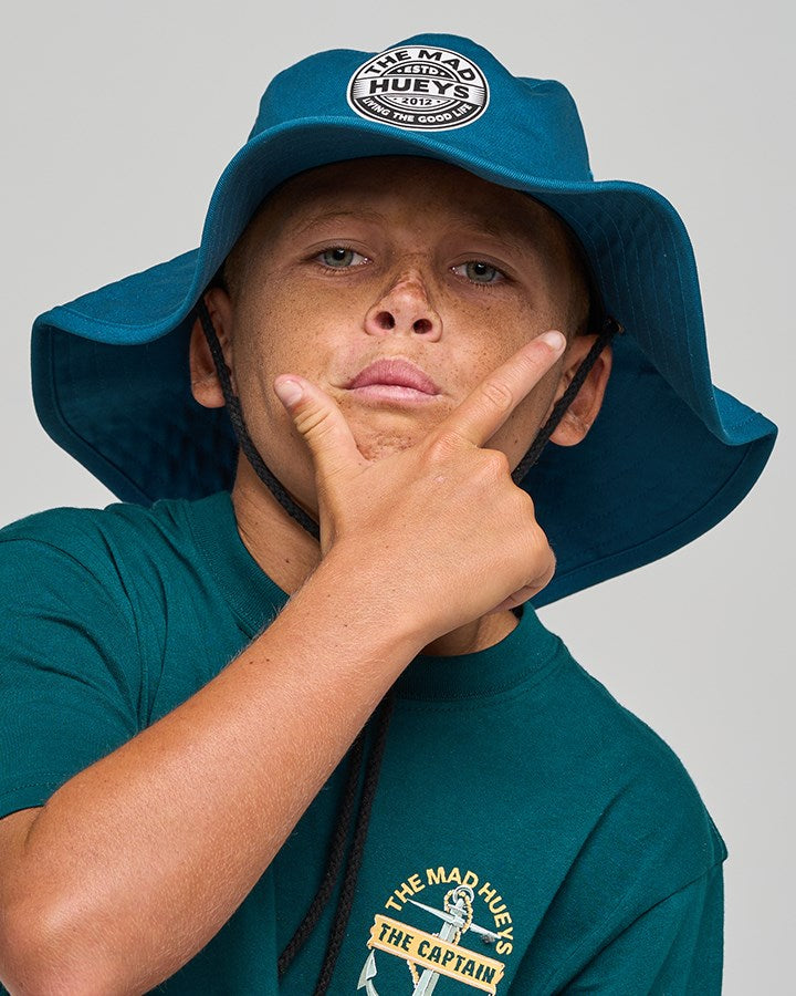 The Mad Hueys GOOD LIFE HUEYS | YOUTH WIDE BRIM HAT