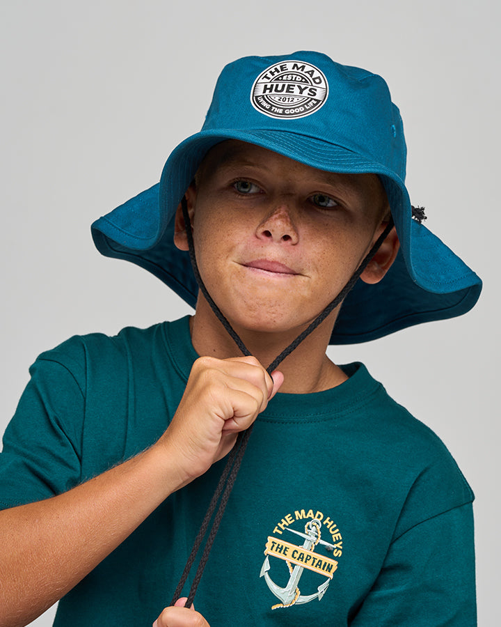 The Mad Hueys GOOD LIFE HUEYS | YOUTH WIDE BRIM HAT