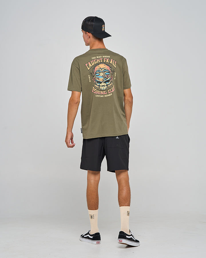 The Mad Hueys CAUGHT FK ALL SKULL | SS TEE