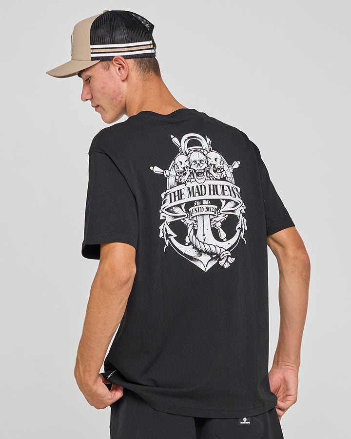 The Mad Hueys TRIPLE ANCHOR | SS TEE