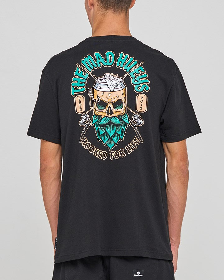 The Mad Hueys FROTHIN HOOKED FOR LIFE | SS TEE