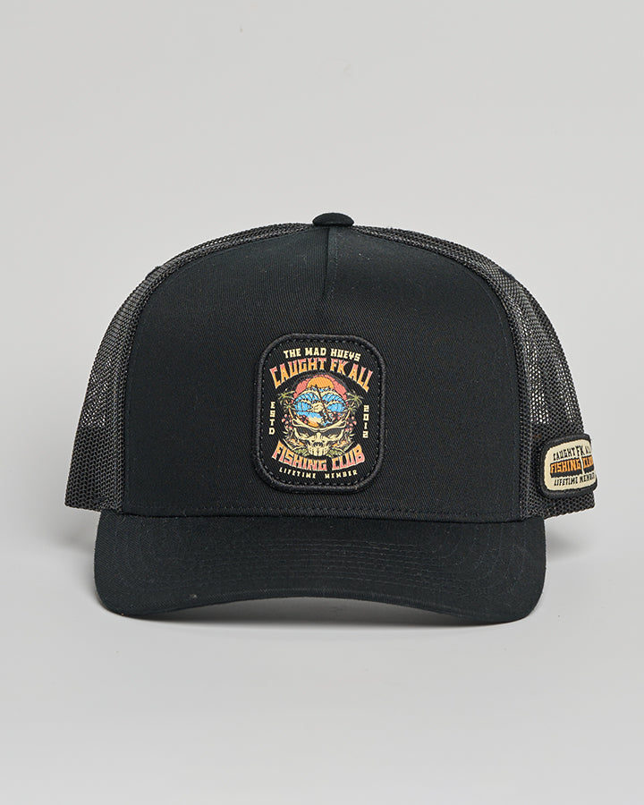 The Mad Hueys CAUGHT FK ALL SKULL | TWILL TRUCKER