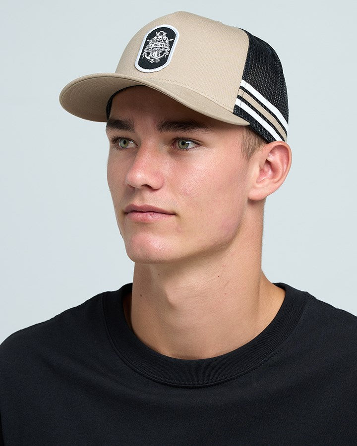 The Mad Hueys TRIPLE ANCHOR | TWILL TRUCKER