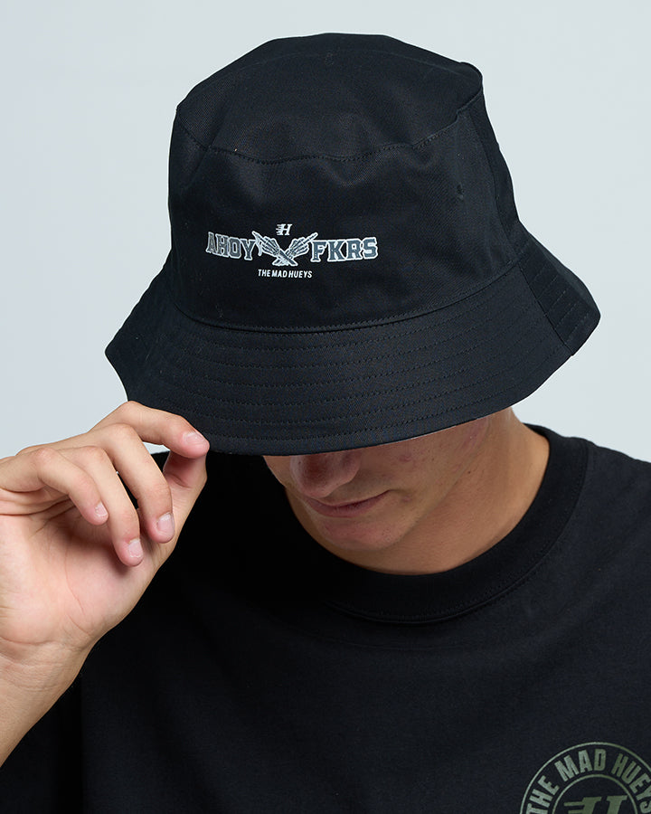 The Mad Hueys FKRS AHOY | REVERSIBLE BUCKET HAT