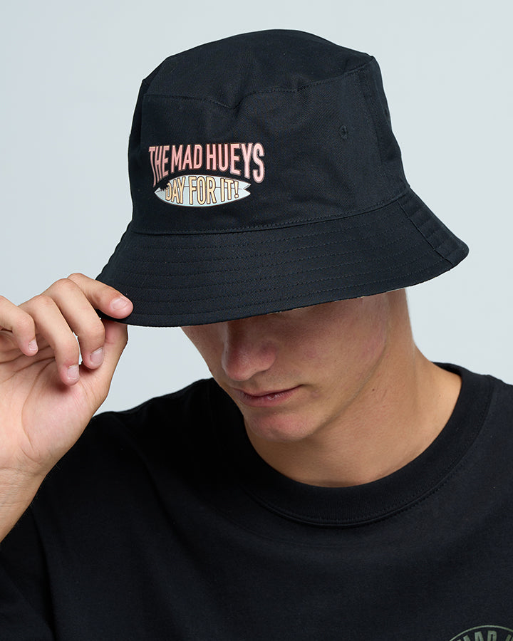 The Mad Hueys DAY FOR IT FROGGIES | REVERSIBLE BUCKET HAT