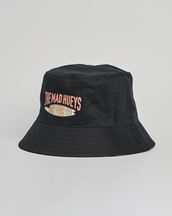 The Mad Hueys DAY FOR IT FROGGIES | REVERSIBLE BUCKET HAT